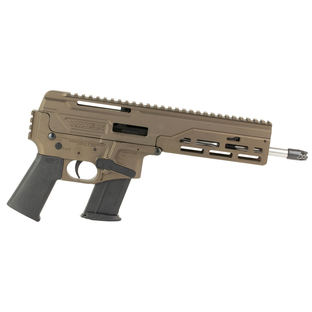 DBX, 8", 5.7x28mm, Midnight Bronze